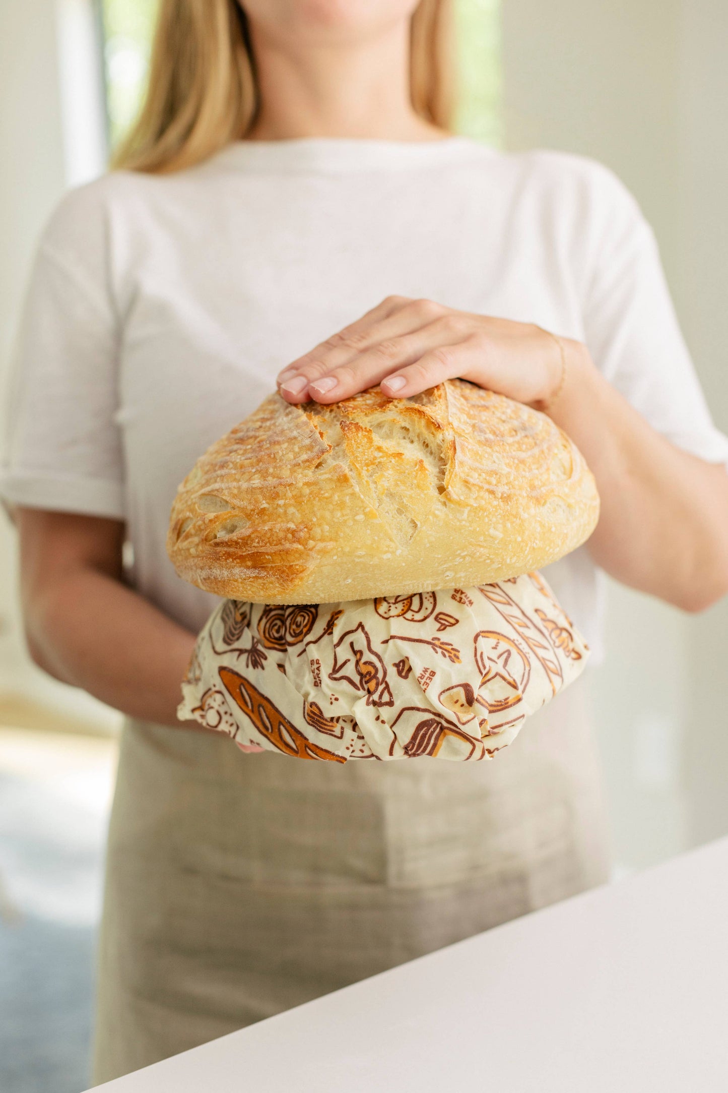 BAKERY LANE - BREAD WRAP, SEASONAL PRINT
