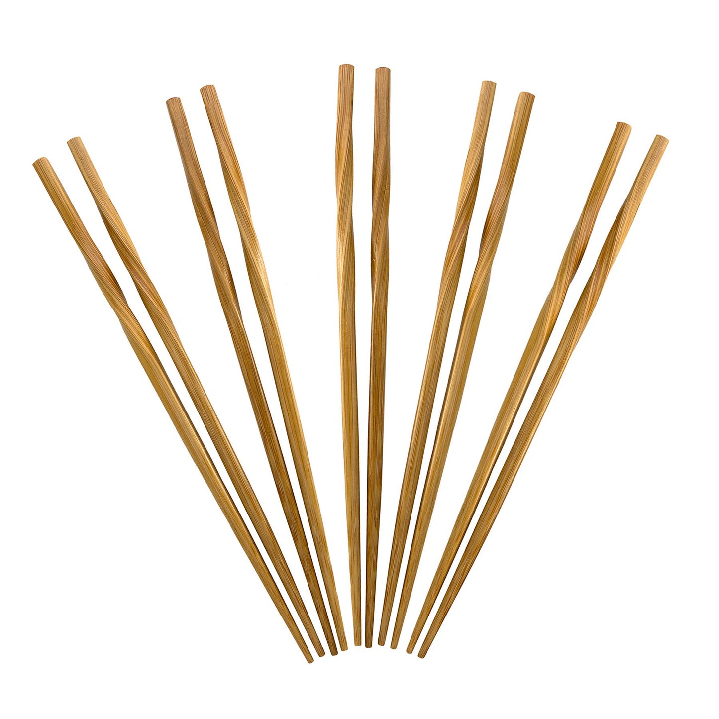 REUSABLE "TWIST" CHOPSTICKS, 5 PAIRS