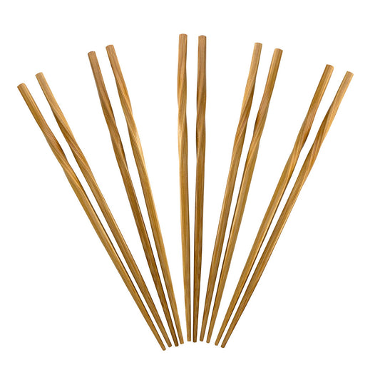 REUSABLE "TWIST" CHOPSTICKS, 5 PAIRS