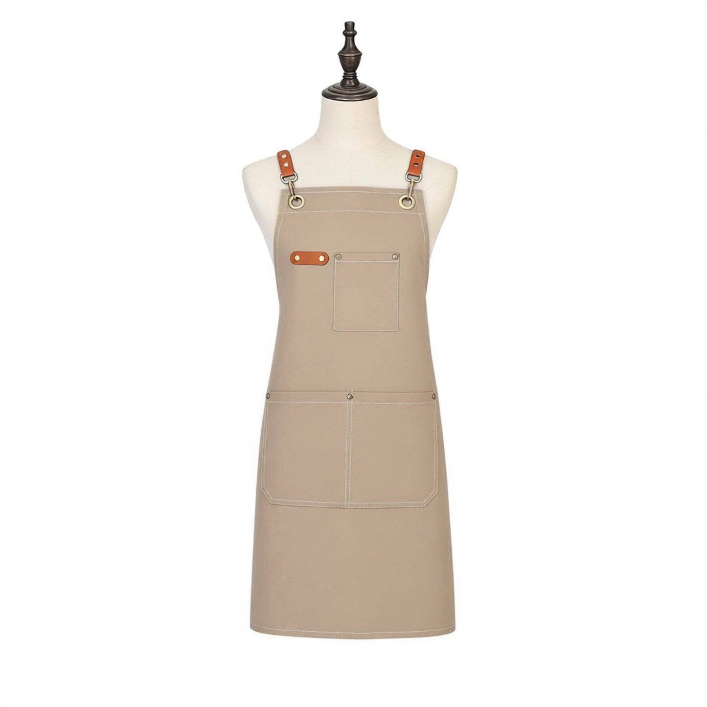 CROSSBACK APRON UTILITY POCKETS