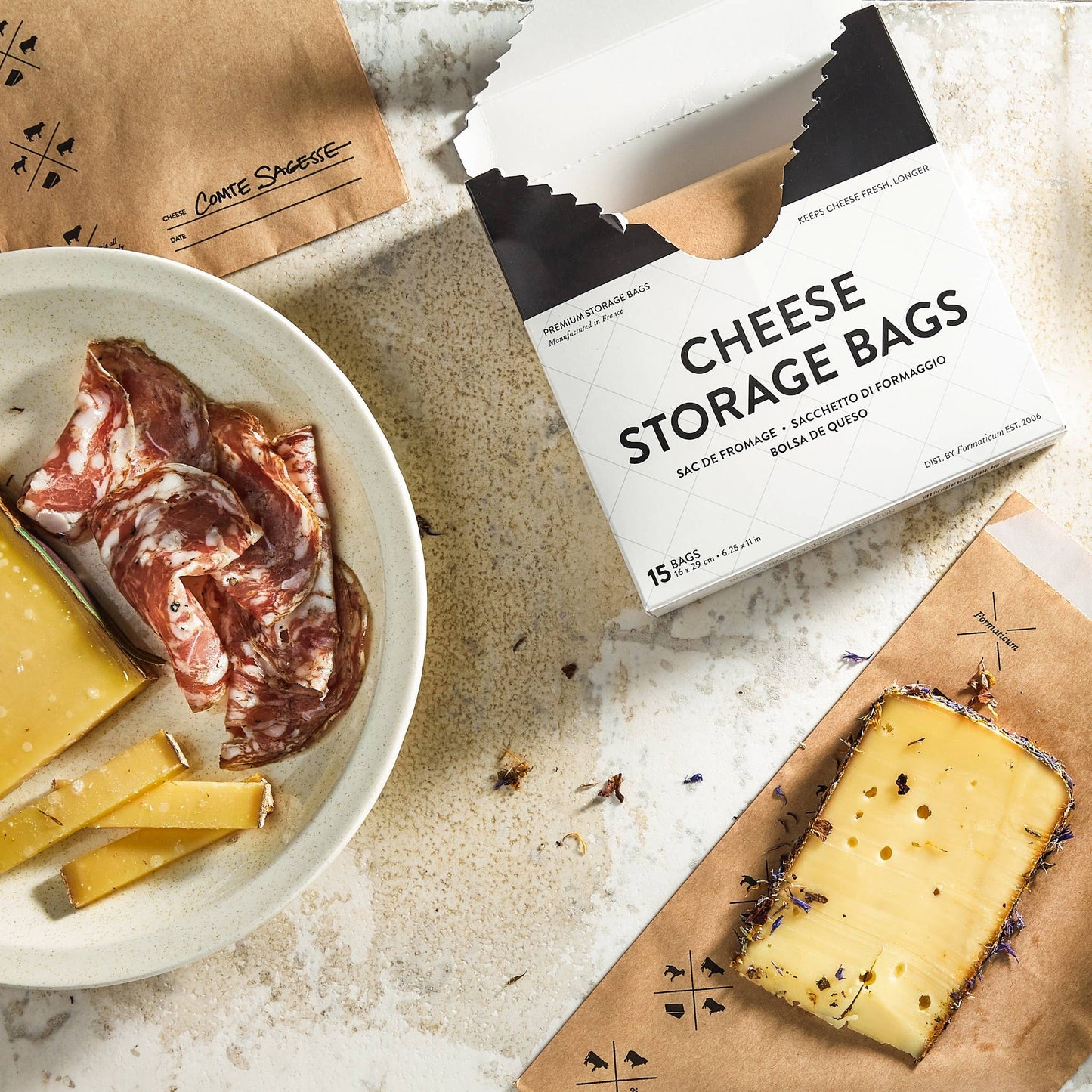 CHEESE STORAGE BAGS