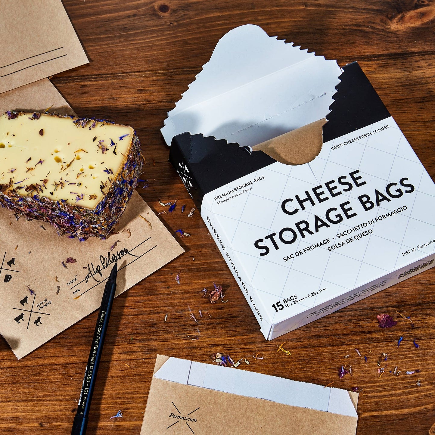 CHEESE STORAGE BAGS