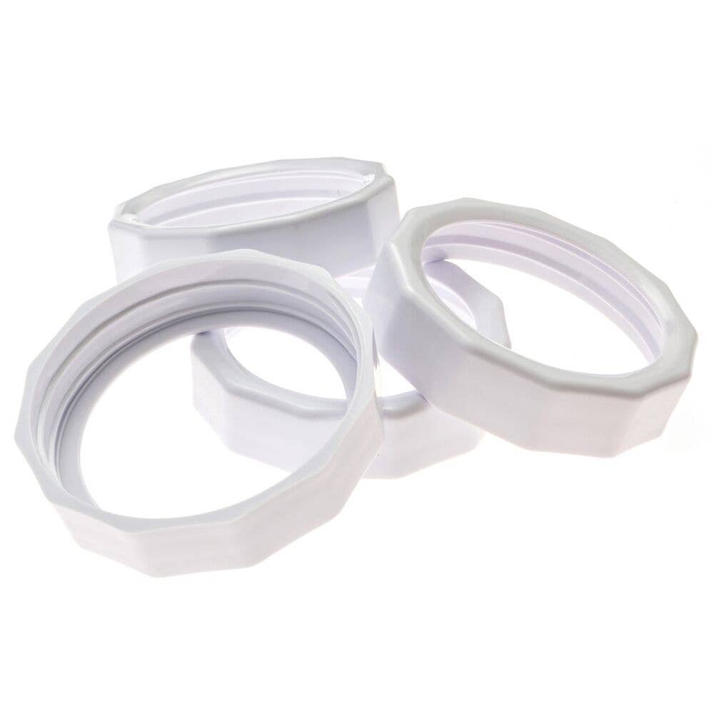 Tough Band Plastic Screw Bands for Mason Jars: Wide Mouth