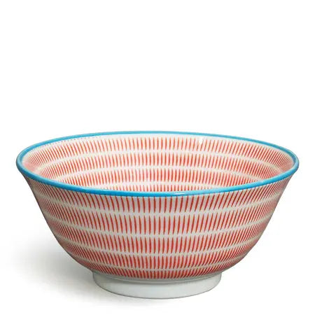 ASIAN BOWL SEN RED 5.75"
