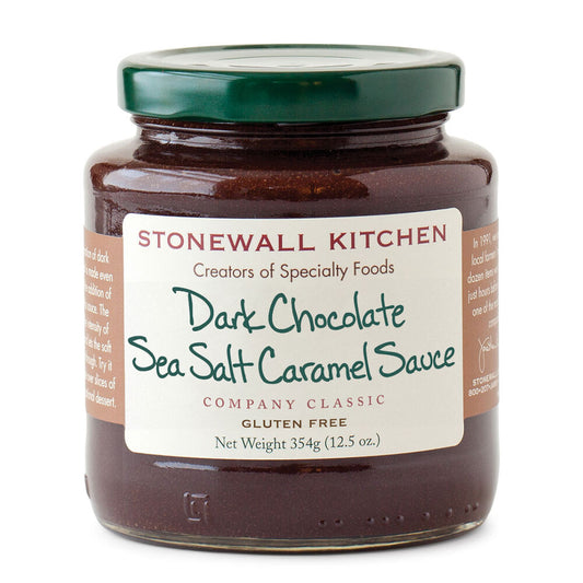 DARK CHOCOLATE SEA SALT CARAMEL SAUCE 12.5OZ