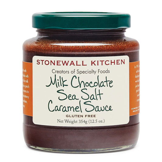 MILK CHOCOLATE SEA SALT CARAMEL SAUCE 12.5OZ