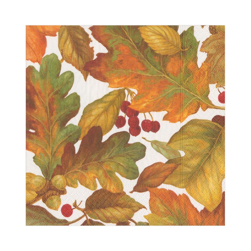 LUNCHEON NAPKIN AUTUMN LEAVES 2