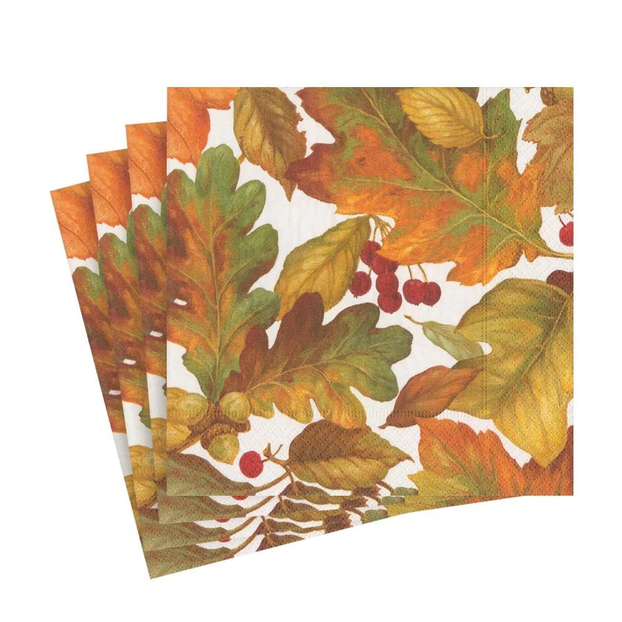 LUNCHEON NAPKIN AUTUMN LEAVES 2