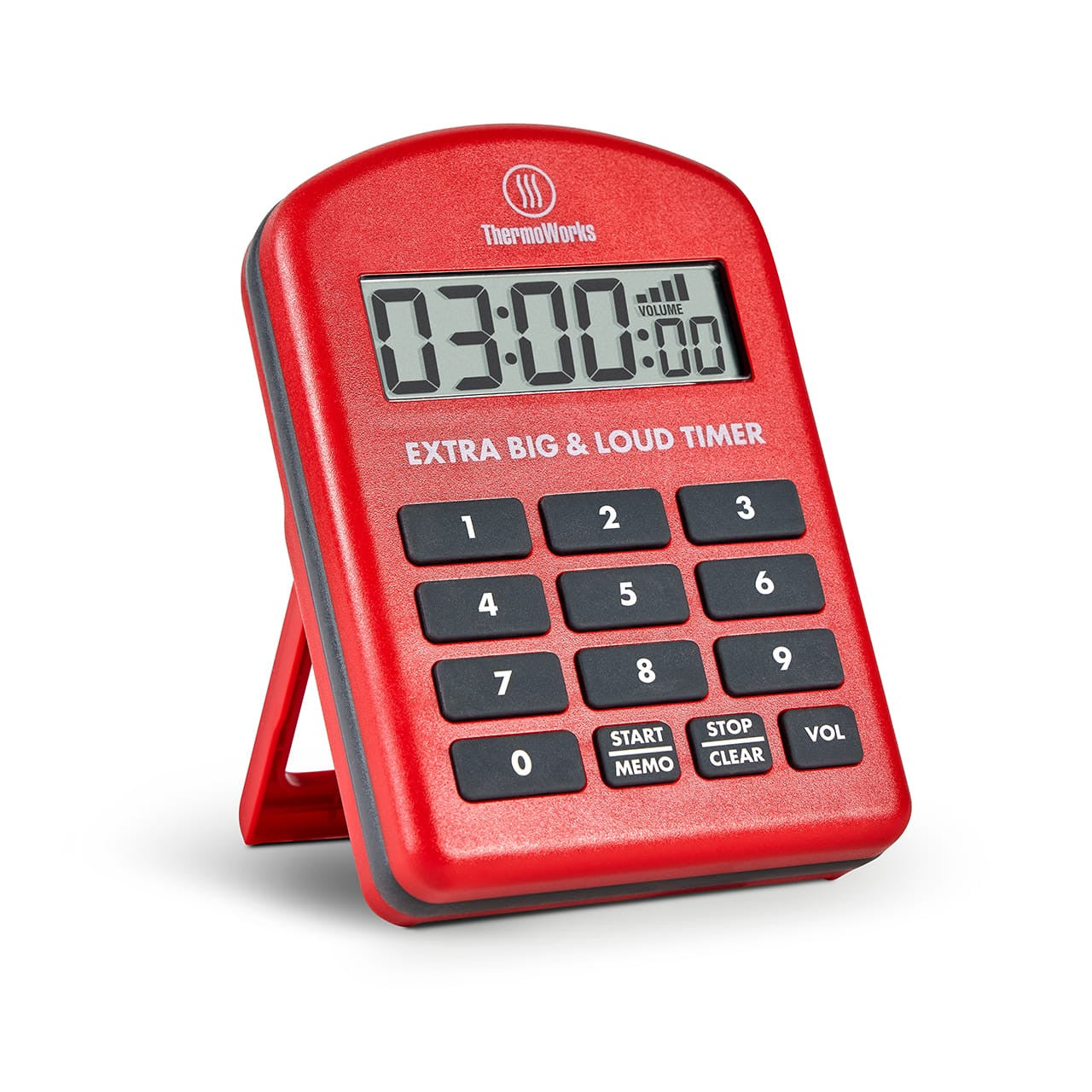EXTRA BIG & LOUD TIMER RED