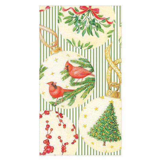 GUEST TOWEL BOTANICAL ORNAMENTS