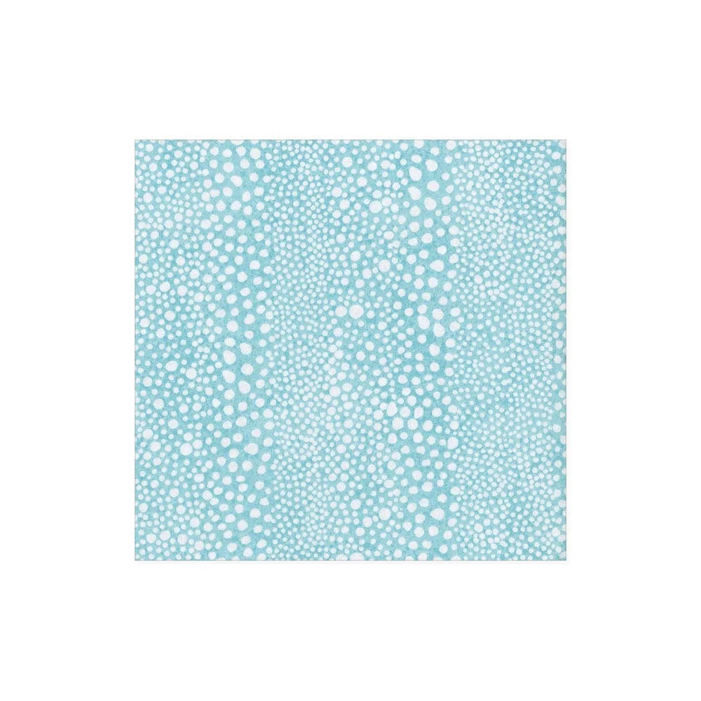 COCKTAIL NAPKIN PEBBLE SEAFOAM