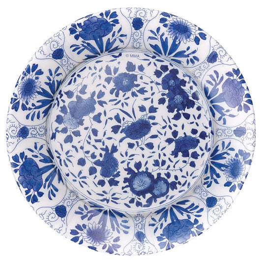DINNER PAPER PLATE DELFT BLUE