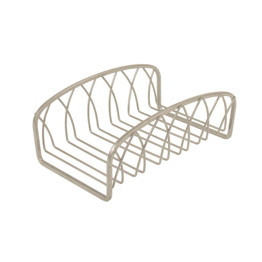 TWIST GUEST TOWEL HOLDER SATIN NICKEL
