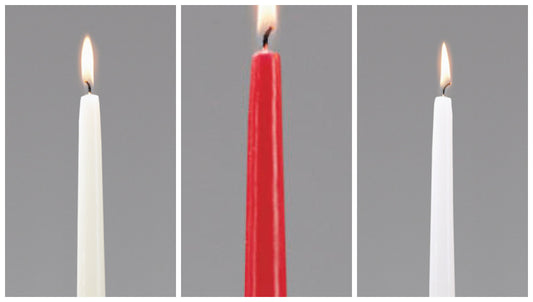 TAPER CANDLE 10" BOX - VARIETY