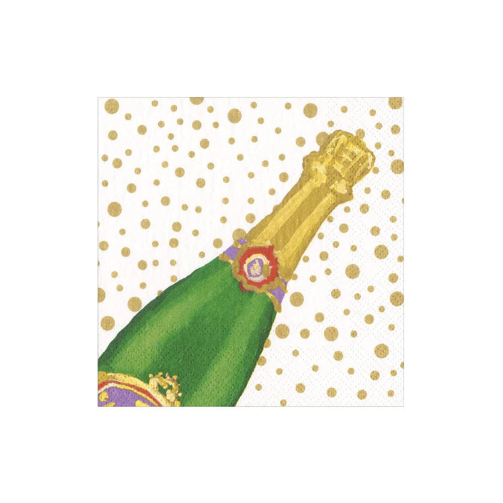 COCKTAIL NAPKIN SPARKLING WHT