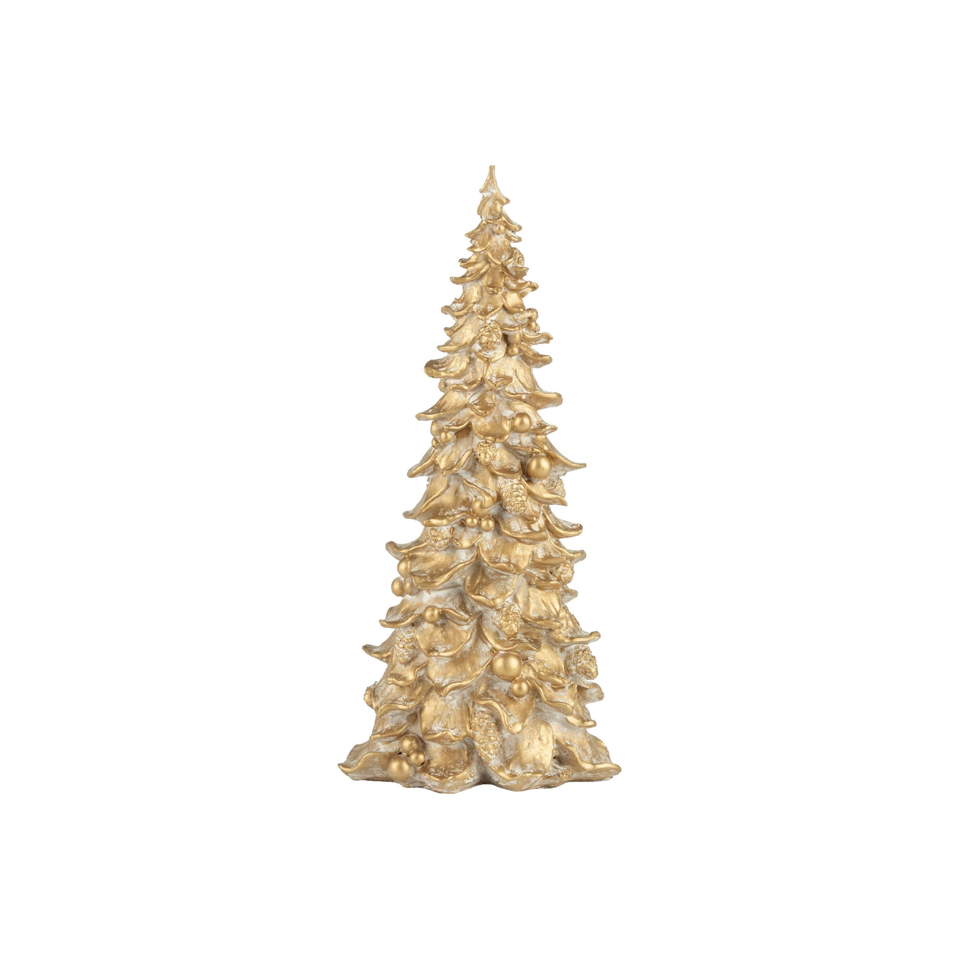 GLIT TABLE TOP TREE GOLD 8"