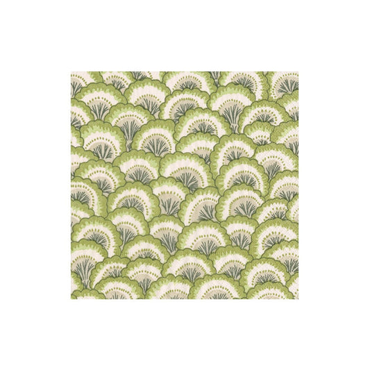 COCKTAIL NAPKIN PONTCHARTRAIN SCALLOP GREEN