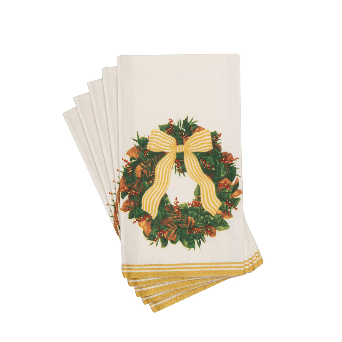 MAGNOLIA WREATH GUEST TOWELS