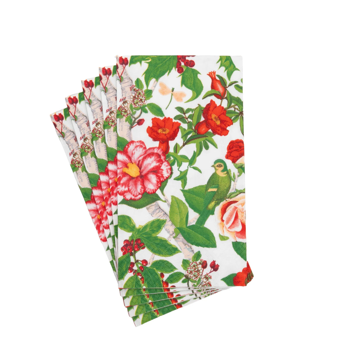 CHRISTMAS CHINOISERIE GUEST TOWELS