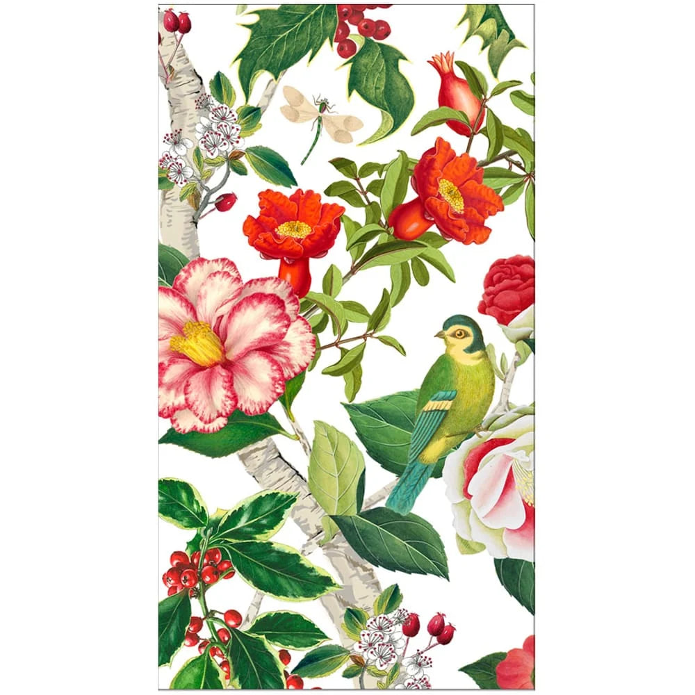 CHRISTMAS CHINOISERIE GUEST TOWELS