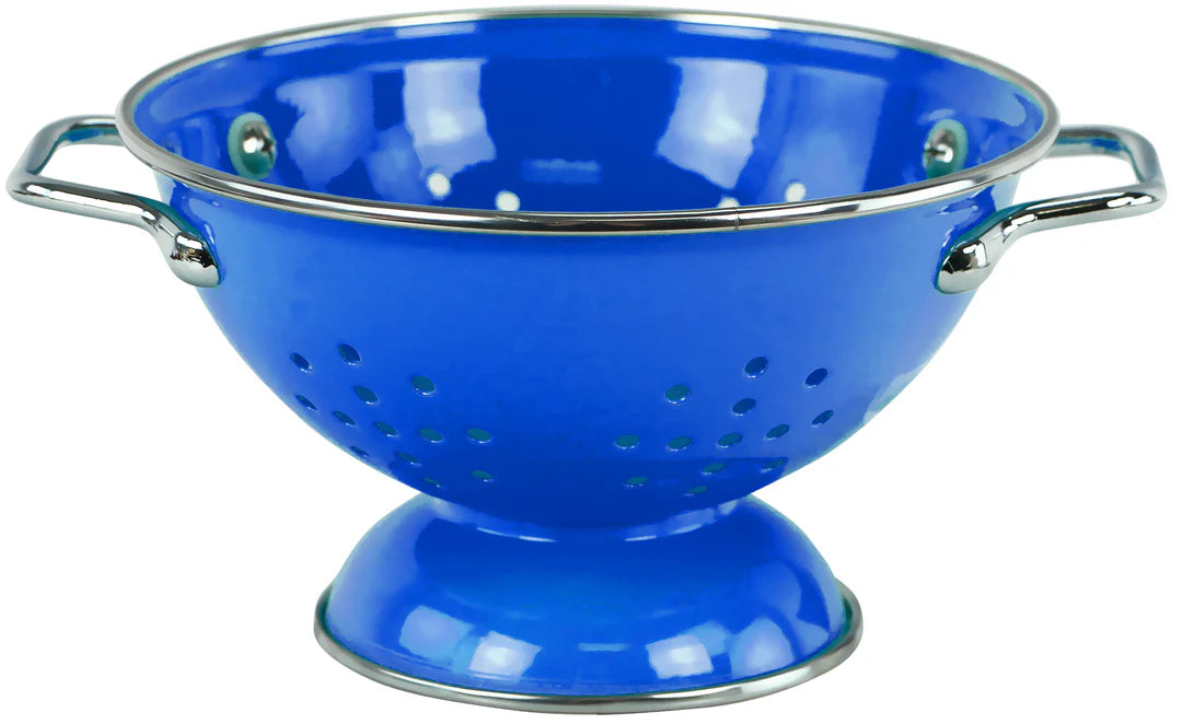 Gloop Colander ENAMELED CALYPSO COLANDER 1 QT – Vermont Kitchen Supply