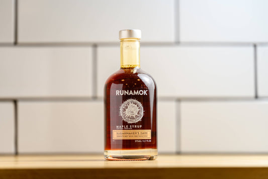 SUGARMAKER’S DARK: WOOD-FIRED VERMONT MAPLE SYRUP 375ml
