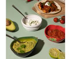 FAJITA DIP BOWLS SET/3