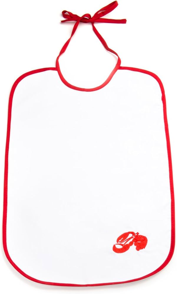 COTTON LOBSTER BIBS SET/2