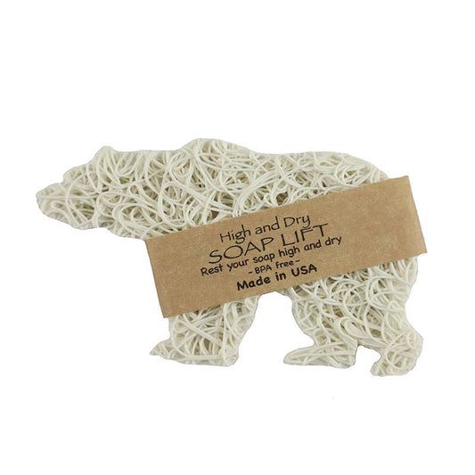 BEAR SOAP LIFT SOAP SAVER - WHITE