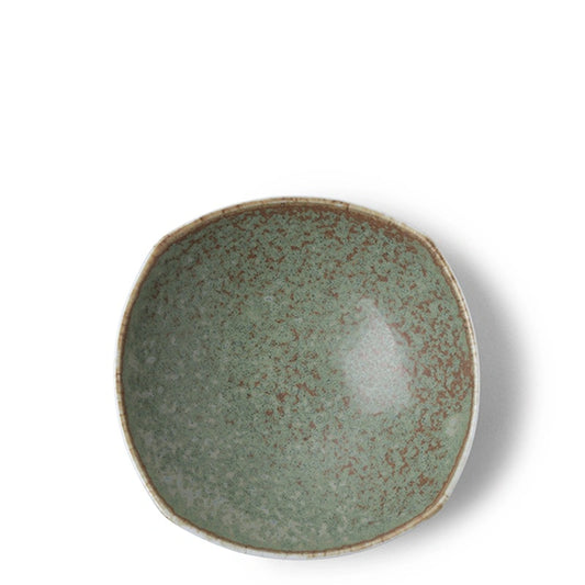 TERRA GREEN SAUCE DISH 4.25"