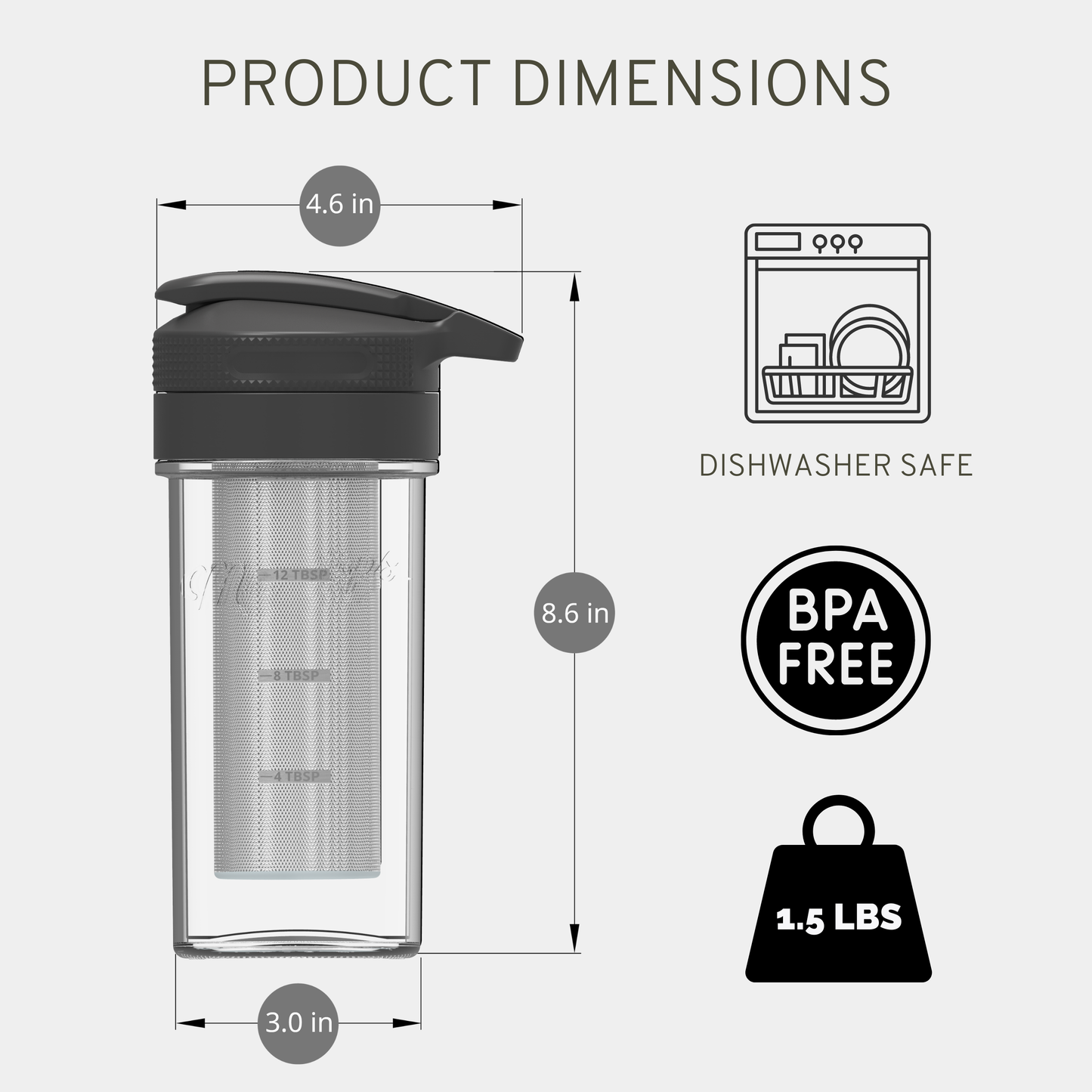 MASON JAR COLD BREW COFFEE KIT