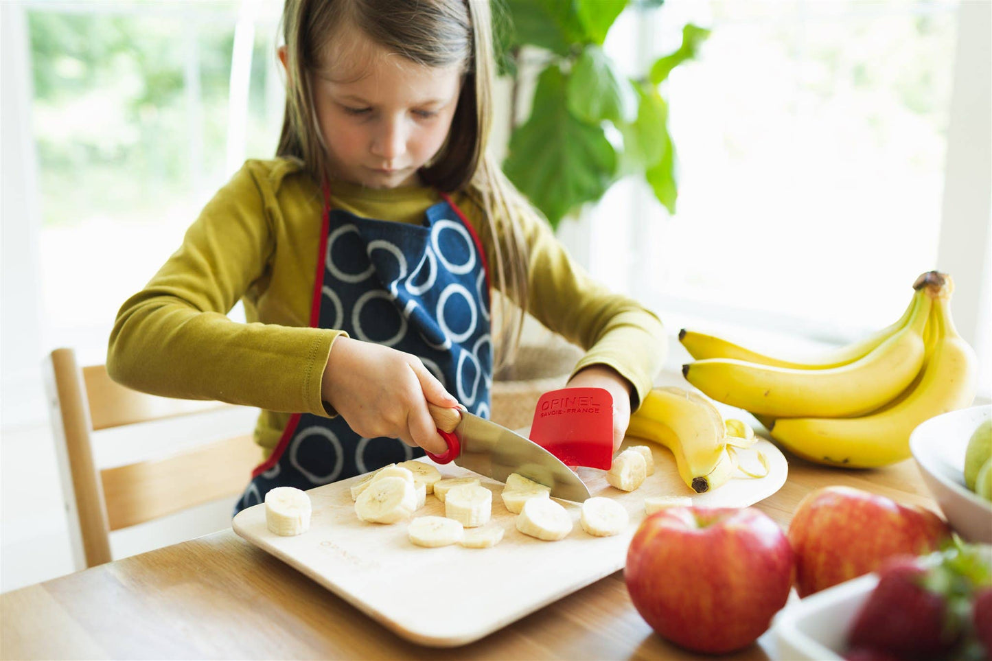 LE PETIT CHEF 3 PC KNIFE SET RED