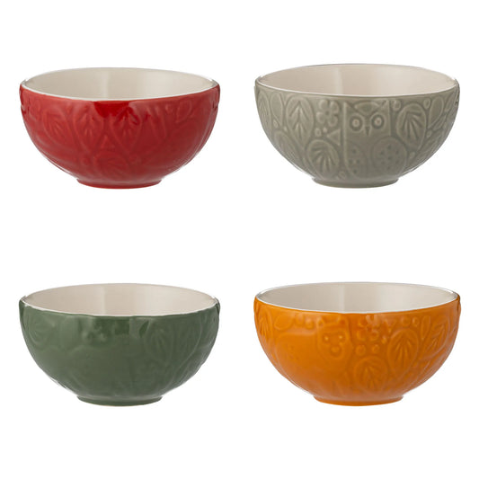 IN THE FOREST MINI BOWLS SET OF 4