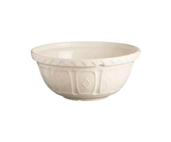 MIXING BOWL SIZE 12 CREAM 11.75"