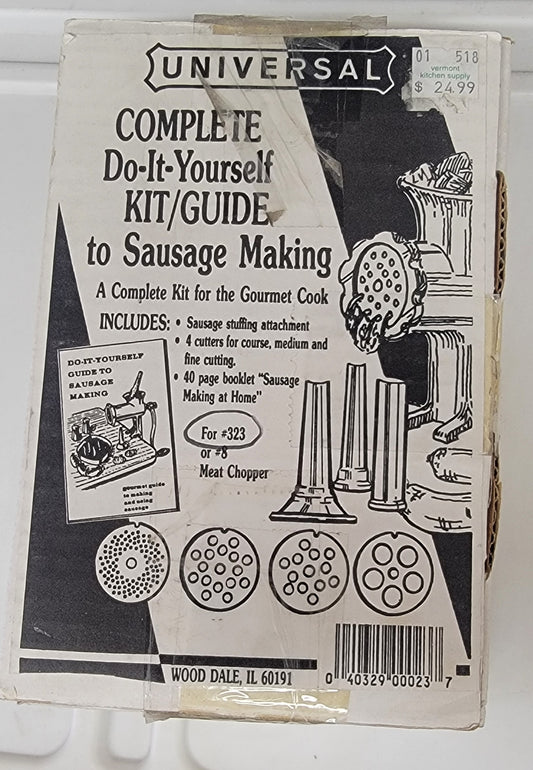 FINAL SALE- UNIVERSAL COMPLETE DO-IT-YOURSELF to Sausage Making for #323 or #8
