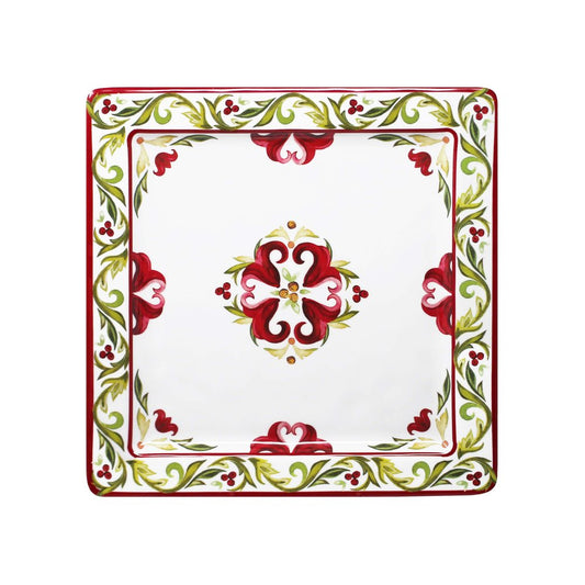 PLATTER SQUARE 11" VISCHIO