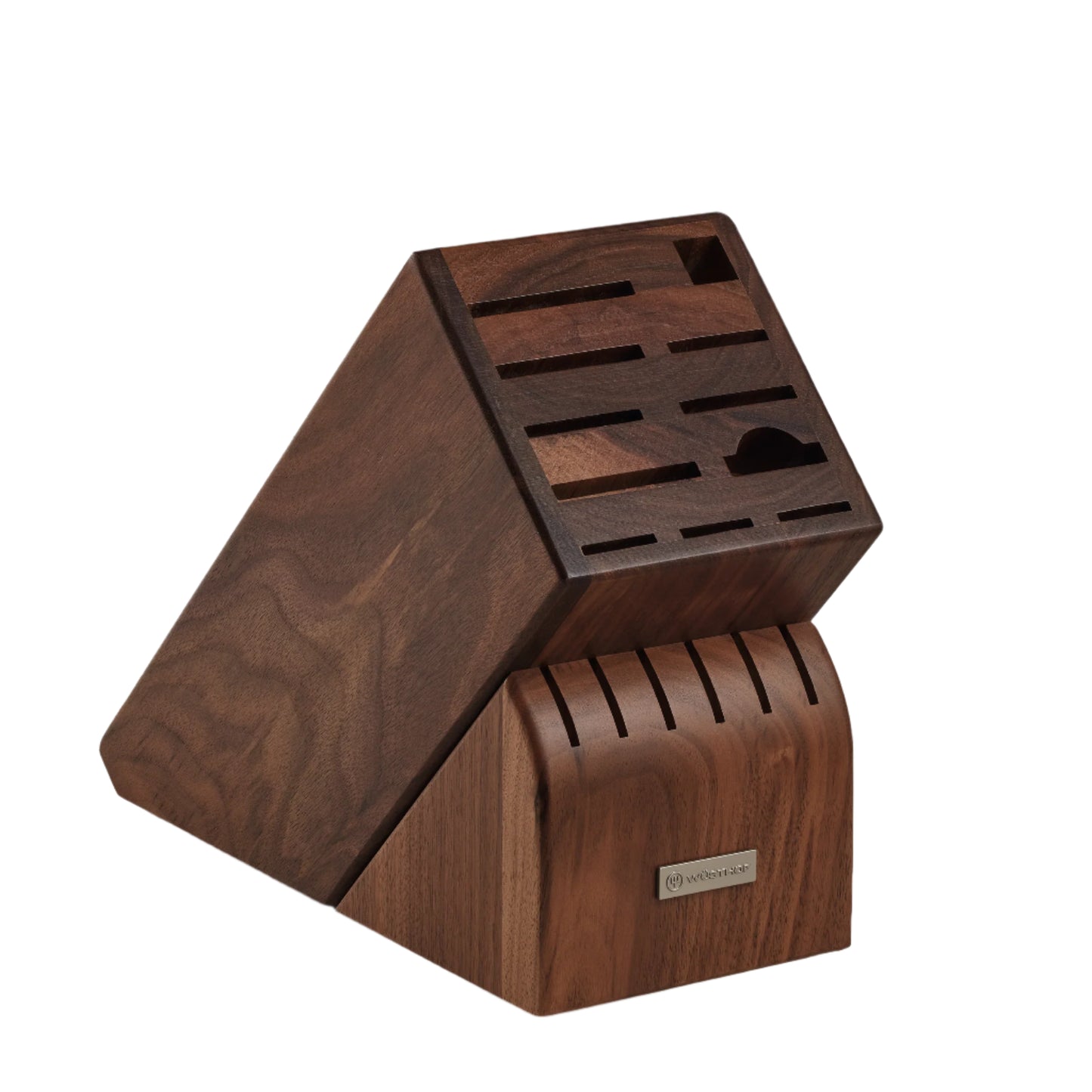WUSTHOF KNIFE BLOCK WALNUT 17 SLOT