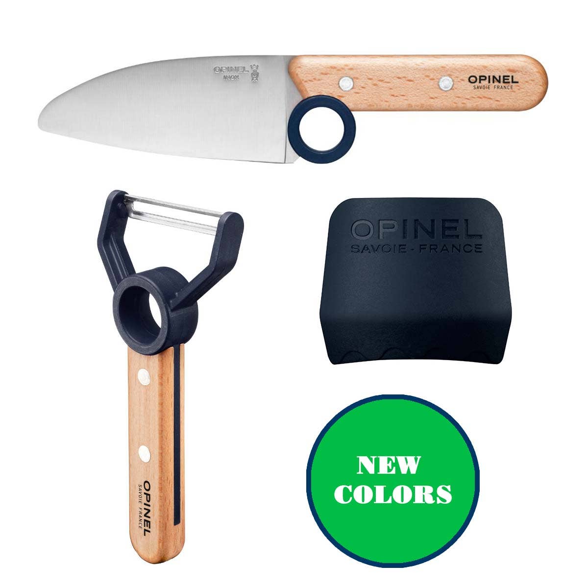 LE PETIT CHEF 3 PC KNIFE SET RED