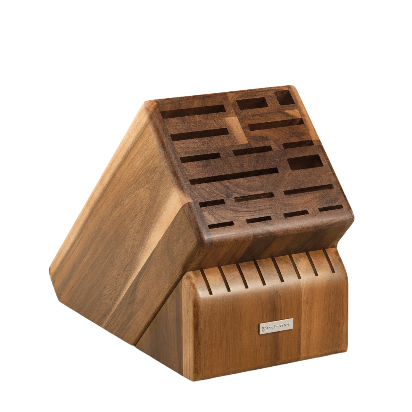 WUSTHOF 25-SLOT "MEGA BLOCK," ACACIA