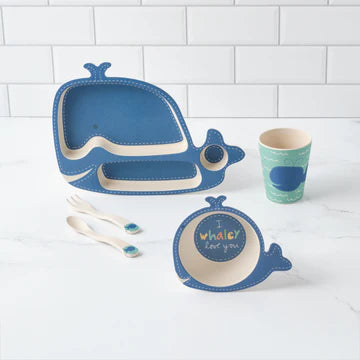WALLY WHALE DINNER SET