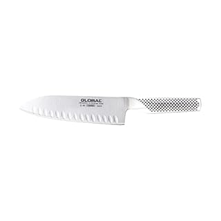 GLOBAL HOLLOW GROUND SANTOKU 7"