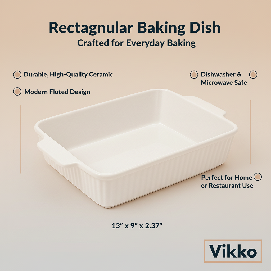 VIKKO BAKING DISH 13"X9"