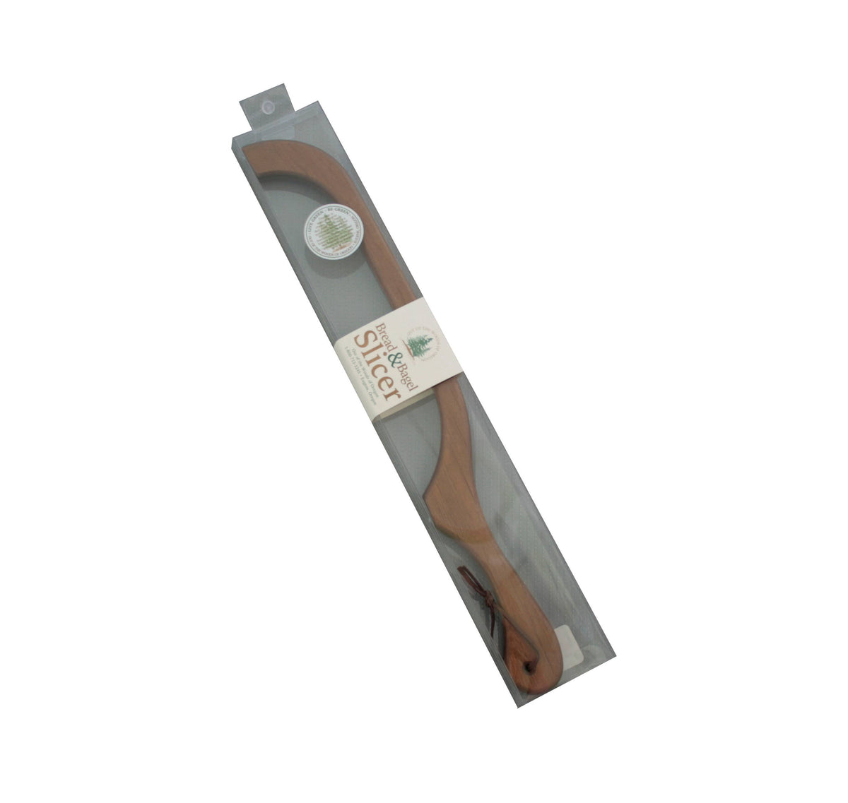BREAD & BAGEL SLICER - WALNUT FINISH: RIGHT HANDED
