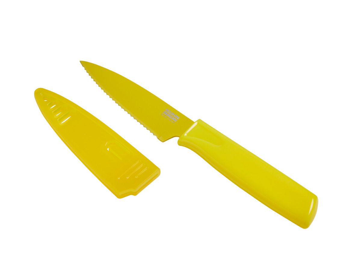 COLORI SERRATED PARING KNIFE 4"