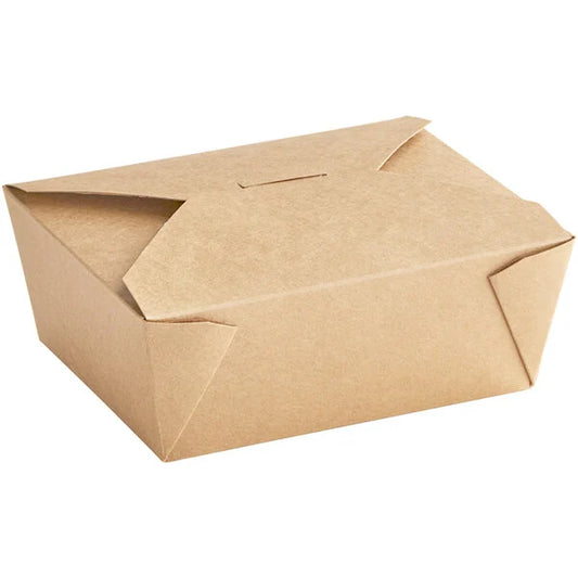 TAKEOUT CONTAINER BROWN 4 3/4 x 6