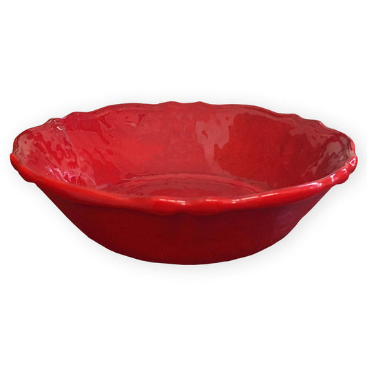 SALAD BOWL 13.75" GARNET