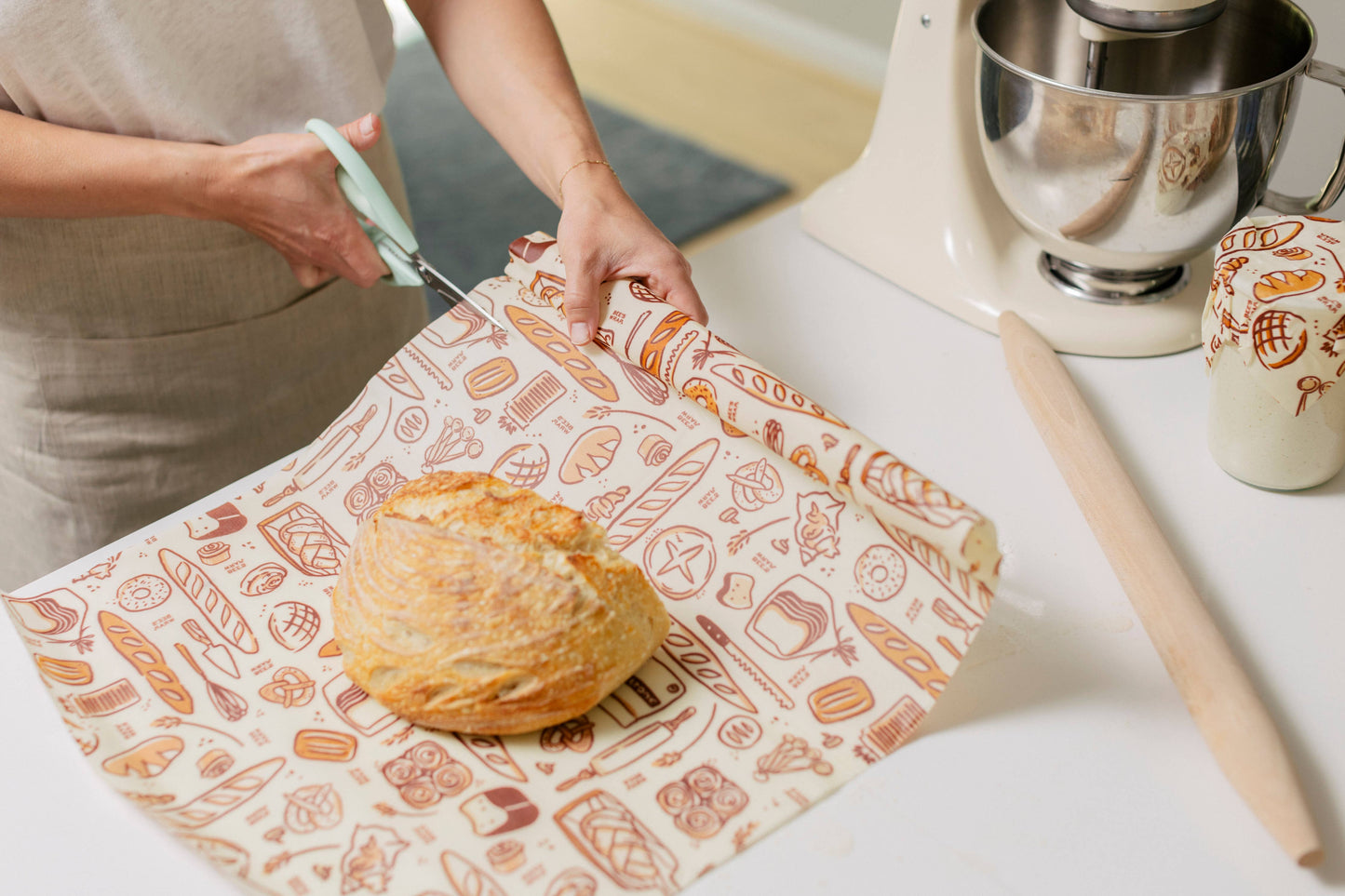 Bees Wrap Cut-to-Size Roll - Bakery Lane