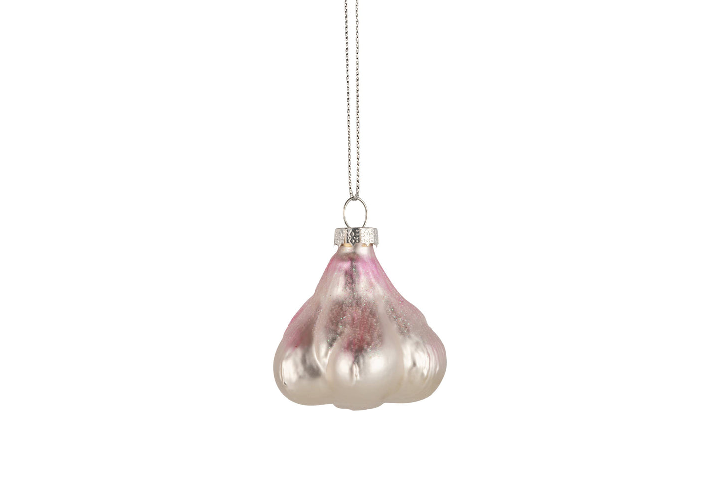 GLASS GARLIC ORNAMENT