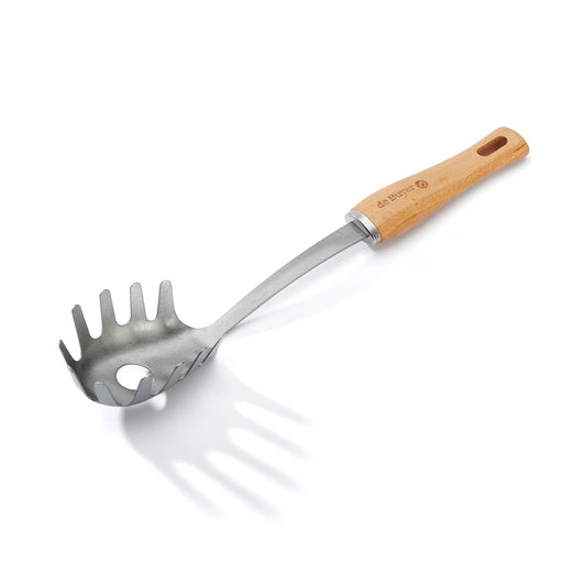 DE BUYER SPAGHETTI SPOON SS/WOOD