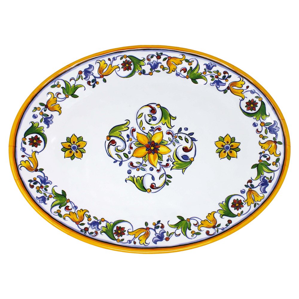PLATTER OVAL 16" CAPRI